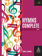 Hymns Complete, Set 3 Organ sheet music cover